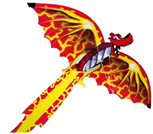 Gunther - Drachen Dragon 3D - 102 x 320 cm