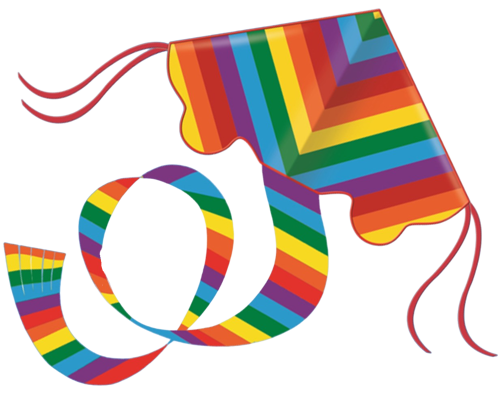 Gunther - Drachen Rainbow - 97 x 58 cm