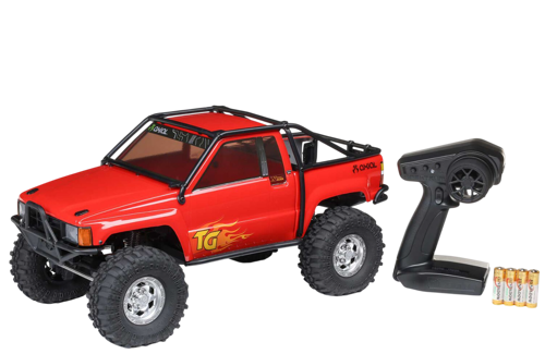 Axial - 1/10 SCX10 III 1987 Toyota SR5 4X4 RTR Brushed Rock Crawler, Red