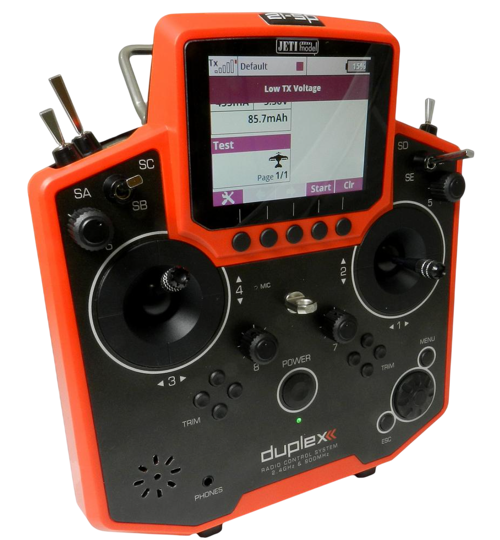 Jeti - Émetteur Duplex DS-12 Multimode - Rouge