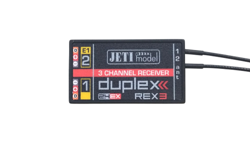 Jeti DUPLEX 2.4EX Récepteur REX 3 A20