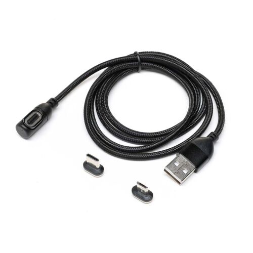 Magnet MicroUSB Charge/Data Cable & Adapt: iX12/20