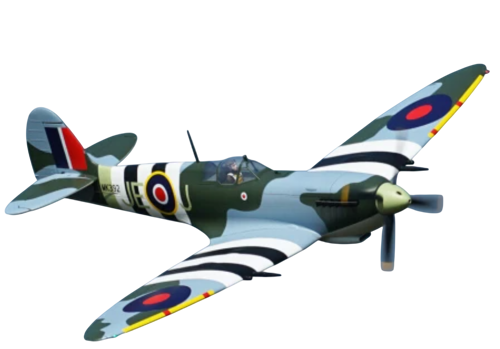 XFly - Supermarine Spitfire MKIX 1200mm PNP - Green (Without Landing Gear)