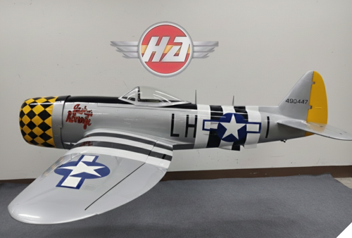 Hispano Aviacion - P-47 Warbird 2540 mm volledig composiet ARF bouwpakket - Schema 01 (zonder intrekbaar landingsgestel)