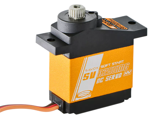 Savox - Servo - SV-0255MG+ - Digital - High Voltage - DC Motor - Metal Gear (4.5kg , 0.13s @ 7.4V)