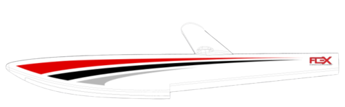 Flex Innovations - Twin Otter 80E G1.5, Drijverset, Rood