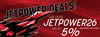Utilisez le code jetpower26 pour bénéficier d'une réduction de 5 % chez Aerobertics