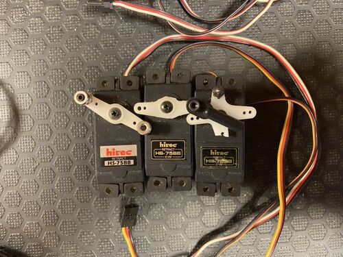 Second hand - Lot of Hitec HS-75BB Servos - 3pcs