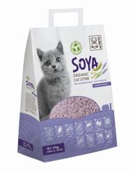 M-PETS soya organic cat litter lav. scent.4kg 10l