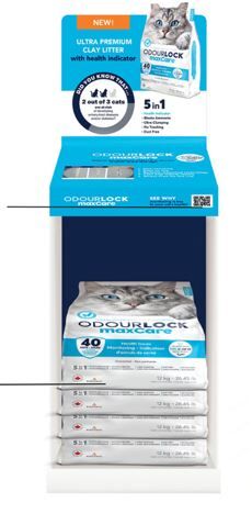 PROMO - Odourlock Max Care 12 kg : 10+1 & FREE DISPLAY