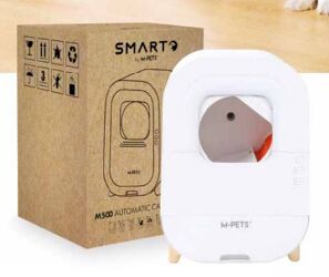 M-PETS SMARTO M500 Automatic Cat Litter Box (EU version)