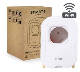 M-PETS SMARTO M600 Automatic Cat Litter Box with WIFI (EU version)
