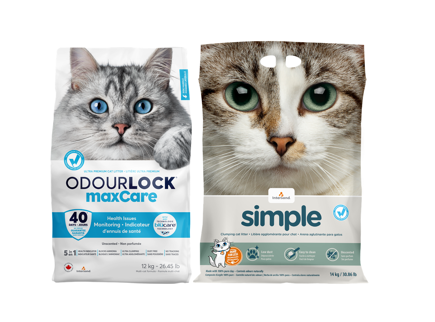 Combi Deal Odourlock MaxCare + Simple