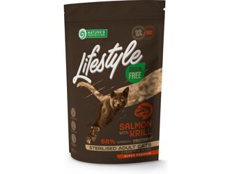 NP Lifestyle - CAT - Adult Sterilised - Grain Free with Salmon & Krill - 400g