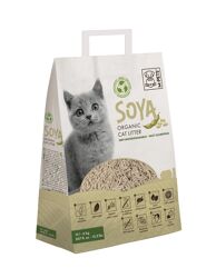 M-PETS SOYA Cat Litter WHITE 6kg 15L 
