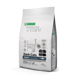 NP Superior Care - DARK CAT - All Breeds - Adult - Grain Free with Herring - 1,5 kg