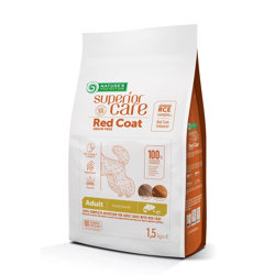 NP Superior Care - Red Coat Dog - Small Breeds - Adult - Grain Free with Salmon - 1,5kg
