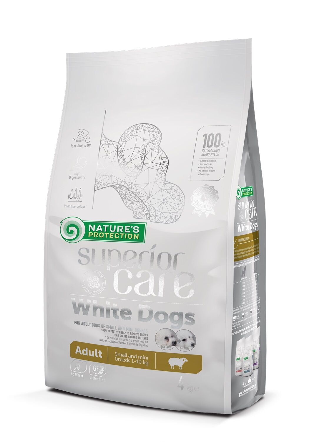 NP Superior Care - White Dog - Small & Mini - Adult - with Lamb - 4kg