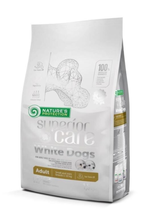 NP Superior Care - White Dog - Small & Mini - Adult - with Lamb - 1,5kg