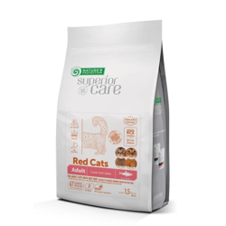 NP Superior Care - RED CAT - All Breeds - Adult - Grain Free with Herring - 1,5 kg