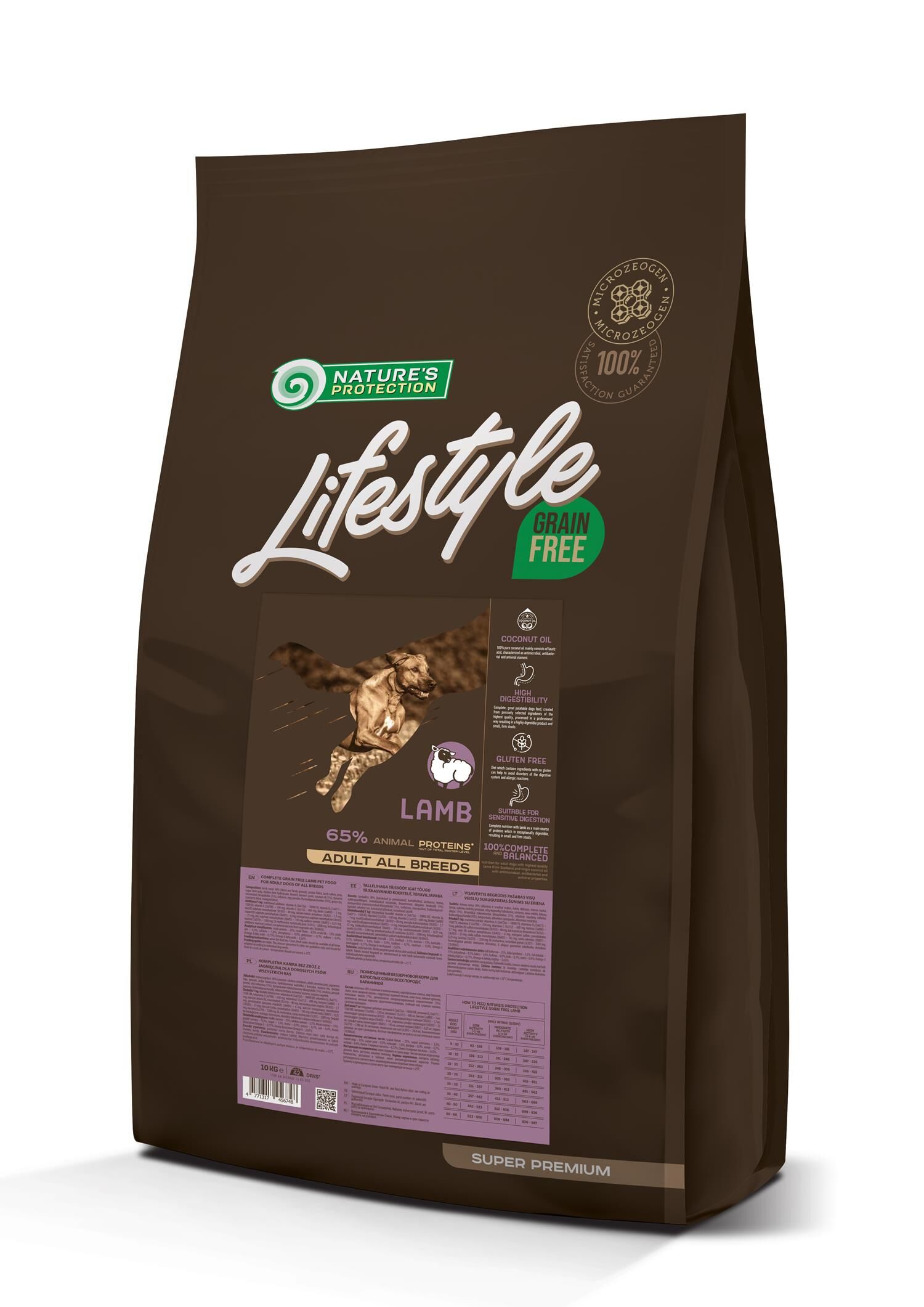 NP Lifestyle - DOG - All Breeds - Adult - Grain Free with Lamb - 10kg