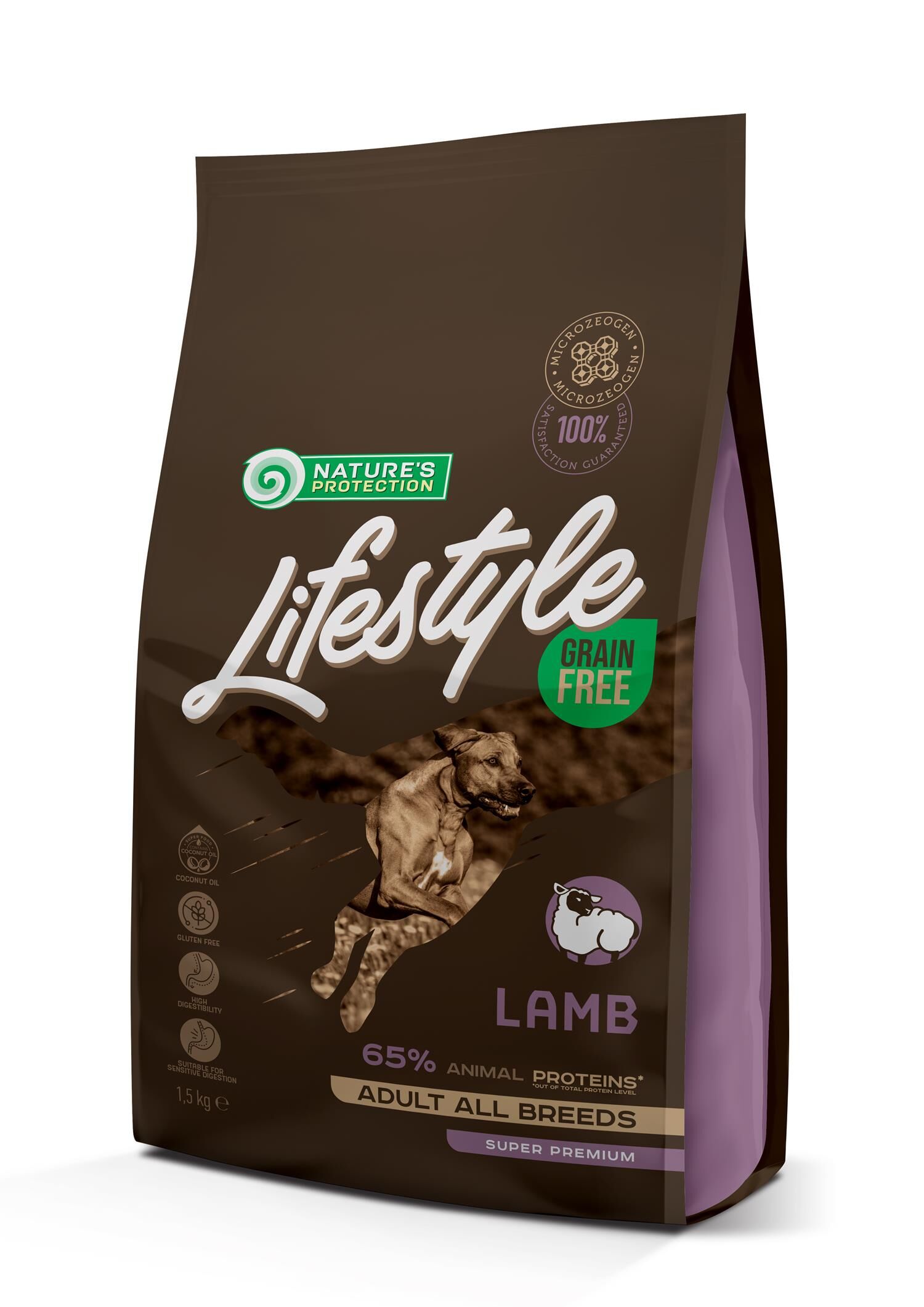 NP Lifestyle - DOG - All Breeds - Adult - Grain Free with Lamb - 1,5kg