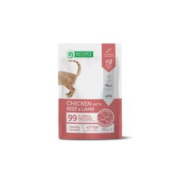 NP Super Premium - CAT - All Breeds - Kitten Growth - with Chicken/Beef/Lamb - 100g Pouch