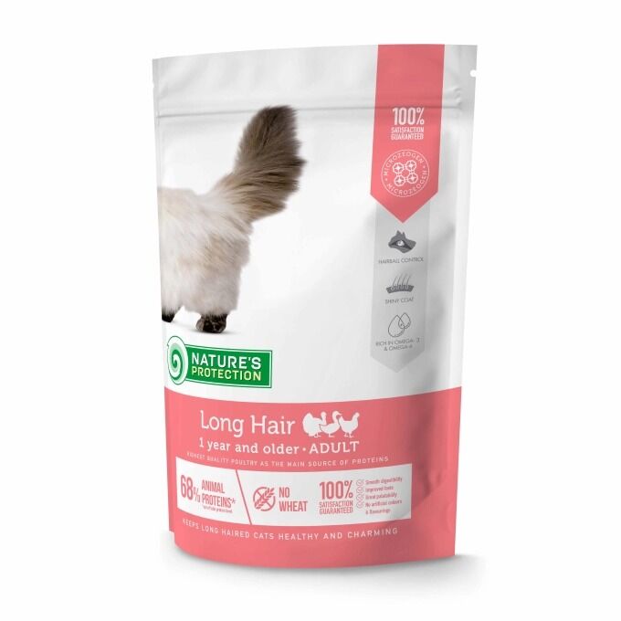 NP Super Premium - CAT - Long Hair Breeds - Adult - with Poultry - 400g