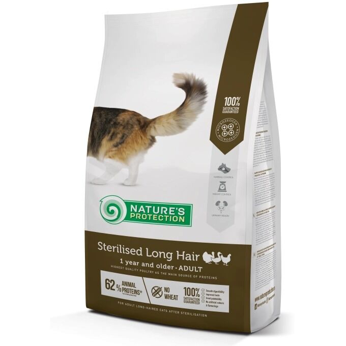 NP Super Premium - CAT - Long Hair Breeds - Adult Sterilised - with Poultry - 2kg
