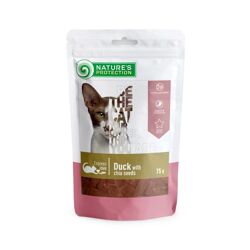 NP Super Premium - CAT Treat - All Breeds - with Duck & Chia seeds - 75g