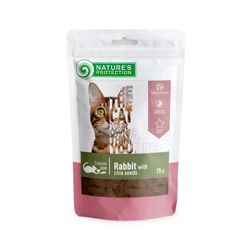 NP Super Premium - CAT Treat - All Breeds - with Rabbit & Chia seeds - 75g