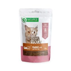 NP Super Premium - CAT Treat - All Breeds - with Rabbit & Goji Berries - 75g