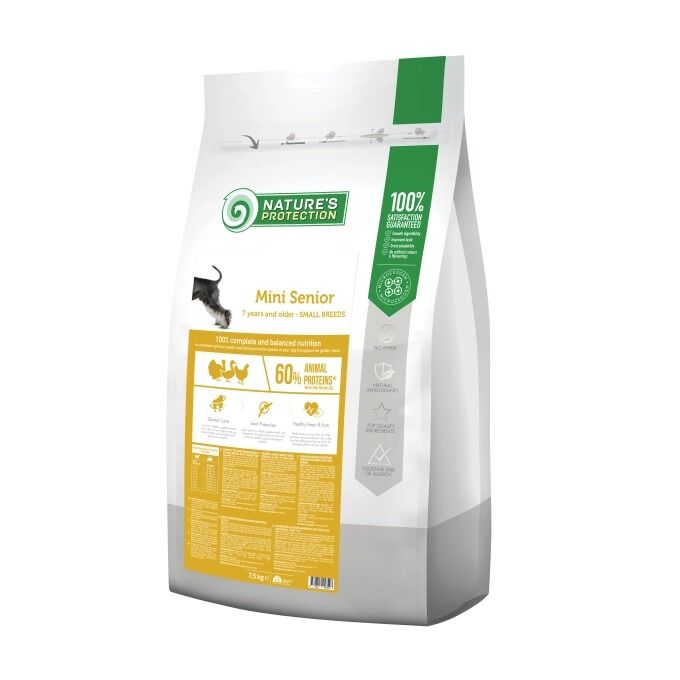 NP Super Premium - DOG - Small & Mini - Senior - with Poultry - 7,5 kg