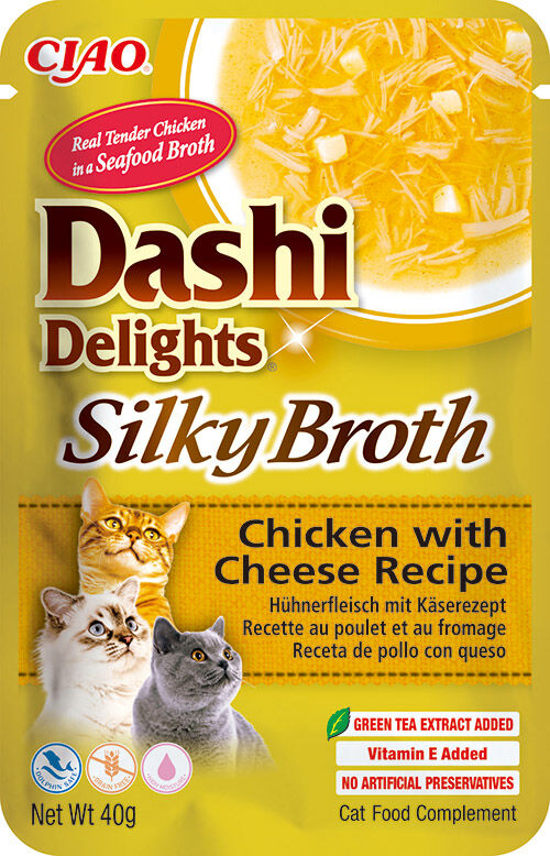 Inaba kat - Dashi Delights Silky Broth/Bouillon Kip/Kaas 40g