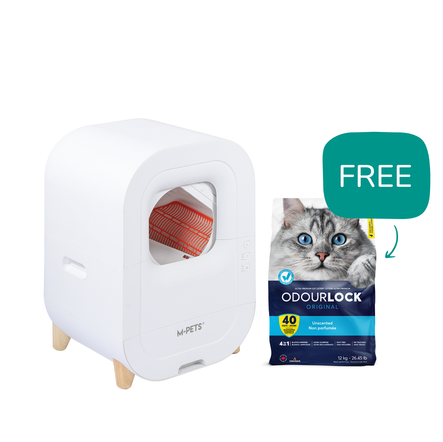 PROMO COMBO - SMARTO M500 / 25% discount + FREE ODOURLOCK