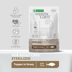 NP Superior Care - CAT - All Breeds - Sterilised Adult - Topper in Gravy with Tuna - 70g