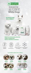 Roll up banner NATURE'S PROTECTION Superior Care White Dog FR