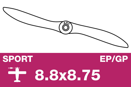 APC - Sport Propeller - EP/GP - 8.8X8.75