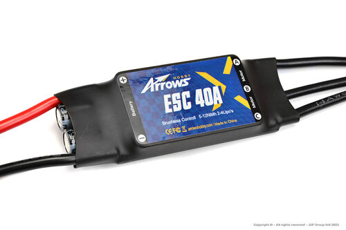 Arrows RC - BL-ESC 40A (230mm input cable) - with XT60 connector