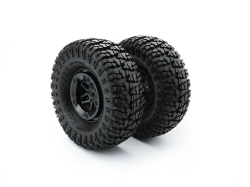 Carisma RC - SCA-1E Beadlock Wheel - Tire Set 2pcs