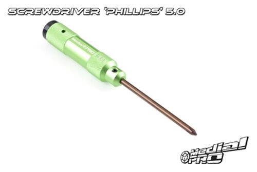Medial Pro - XP Tools - Hardened Tip - Alu Grip - Philips 5.0mm