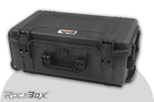 Rocabox - Waterproof IP67 Universal Trolley Case - Black - RW-5229-20-BFTR - Cubed Foam