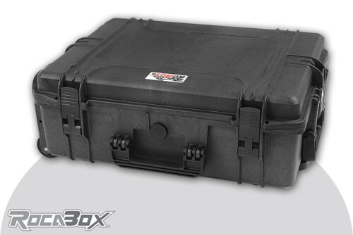 Rocabox - Waterproof IP67 Universal Trolley Case - Black - RW-5440-19-BFTR - Cubed Foam