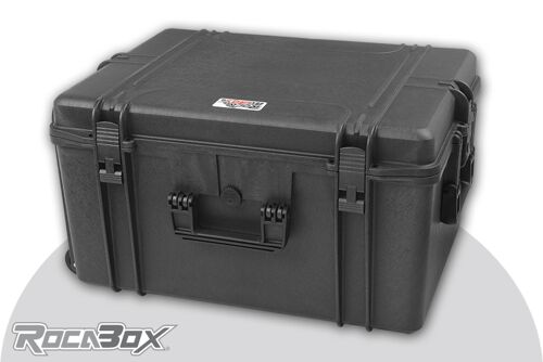 Rocabox - Waterproof IP67 Universal Trolley Case - Black - RW-6246-34-BFTR - Cubed Foam