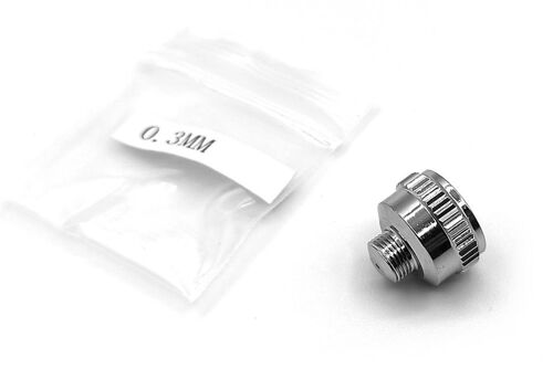 BittyDesign - Nozzle Cap option 0,3mm for Caravaggio gravity-feed airbrush dual-action