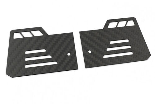 BittyDesign - Universal Carbon fiber 1mm thick Side Dams kit for 1/8 GT wing (2pcs)