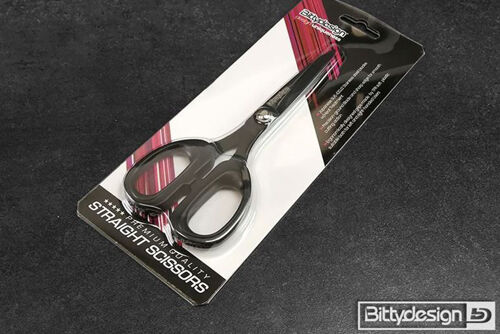 BittyDesign - 6.5" Modeling Plastic Cutting Scissors - Softy Grips