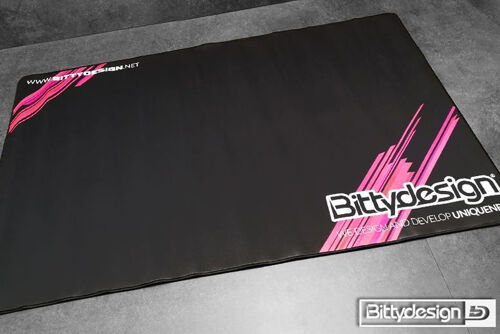 BittyDesign - Anti-slip Table Pad, 2018 logo graphic, 100x63cm