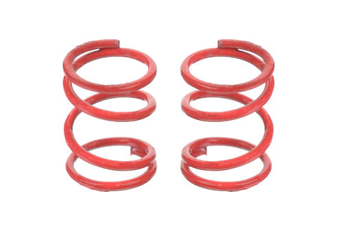 Team Corally - Front Spring Coils - Red 0.4mm - Soft - 2 pcs