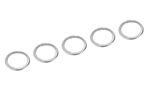 Team Corally - Alum. Shim Ring - ID 6.35mm - 0.4mm - 5 pcs